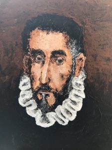 Copy of El Greco Self-Portrait