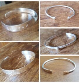 silver cuff bracelets