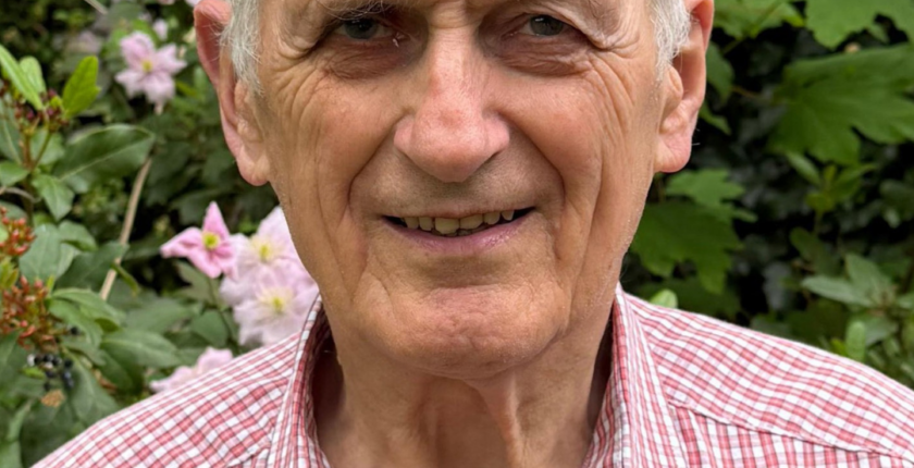 Keith, a Buckinghamshire Adult Learning French learner, who gained the confidence to give speeches in French through his studies.