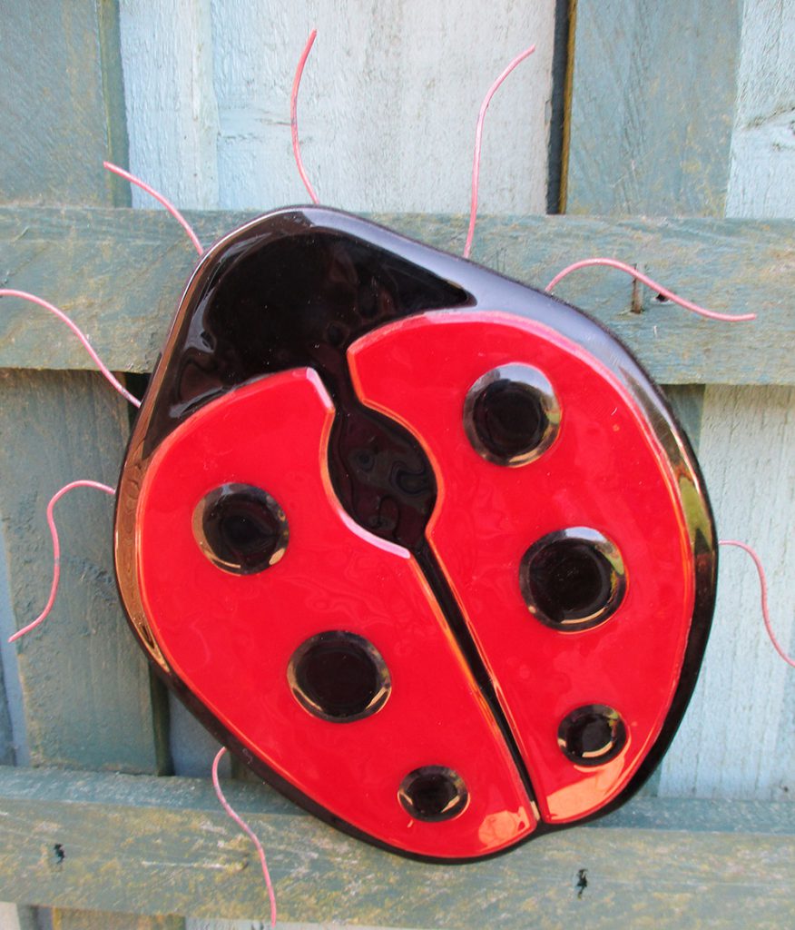 ladybird stainedglass