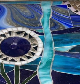 stained glass mosaic