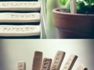 Pottery - Create Custom Plant Markers for your Garden - Workshop (Fee inc Clay)