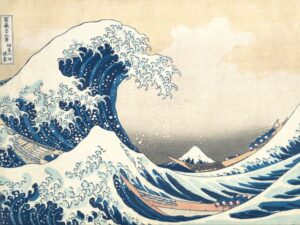 Paint and Discuss Hokusai and the Wave - Workshop