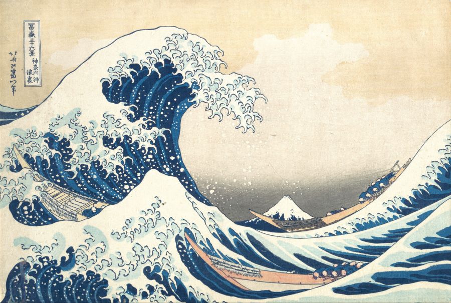Paint and Discuss Hokusai and the Wave - Workshop