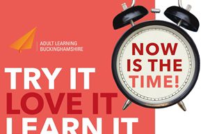 Try It Love It Learn It with Now is the Time Clock