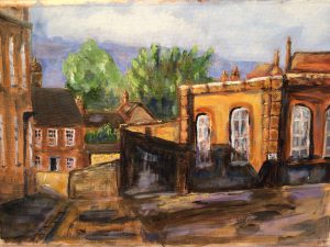 Painting of a building in Chesham