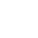 White magnifying glass