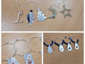 Silver Jewellery Making- Make a Set of Wine Glass Stems Charm Workshop